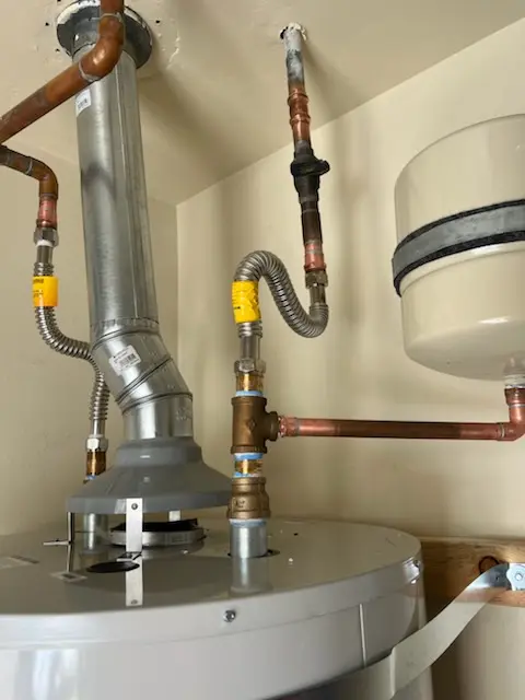 Water heater installation and plumbing repair in Muirfield Village